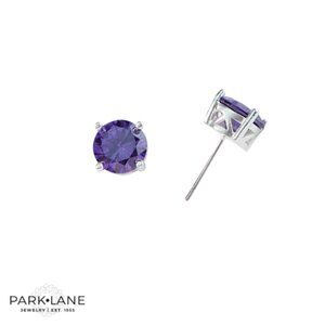 Violet and Silver Impressions Earrings by Park Lane - NWT